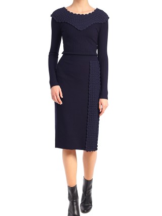 Синий свитер SPORTMAX: фото 3 - Invogue